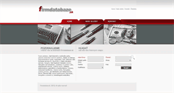 Desktop Screenshot of firmdatabaze.sk